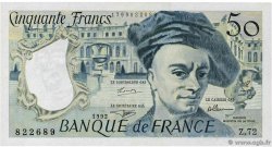 50 Francs QUENTIN DE LA TOUR FRANCE  1992 F.67.18