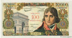 100 NF sur 10000 Francs BONAPARTE FRANCE  1958 F.55.01 TTB