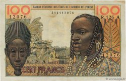 100 Francs WEST AFRICAN STATES  1961 P.101Aa