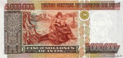 5000000 Intis PERU  1990 P.149 ST