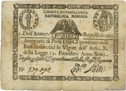 10 Paoli ITALIE  1798 PS.540d