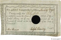 2 Pounds Annulé STATI UNITI D AMERICA  1790 