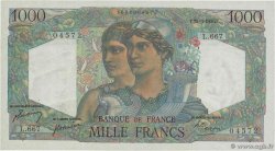 1000 Francs MINERVE ET HERCULE FRANCE  1950 F.41.33