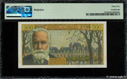 5 NF sur 500 Francs Victor HUGO FRANCE  1959 F.52.02 VF+