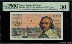 10 NF sur 1000 Francs RICHELIEU FRANKREICH  1957 F.53.01 SS