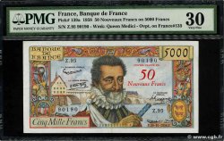 50 NF sur 5000 Francs HENRI IV FRANCE  1958 F.54.01