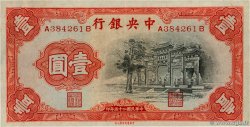 1 Yüan CHINE  1936 P.0210 TTB