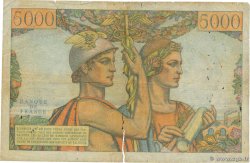 5000 Francs TERRE ET MER FRANCE  1949 F.48.01 B+