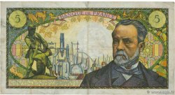 5 Francs PASTEUR FRANCE  1966 F.61.04 VF-