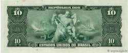 10 Cruzeiros BRASIL  1943 P.135a SC+