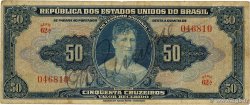 50 Cruzeiros BRASILIEN  1943 P.137 fS