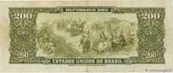 200 Cruzeiros BRASILIEN  1960 P.163 fVZ