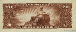 20 Cruzeiros BRAZIL  1950 P.144 VF+