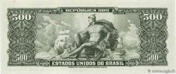 500 Cruzeiros BRAZIL  1960 P.164d UNC-