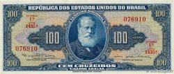 100 Cruzeiros BRAZIL  1961 P.170c