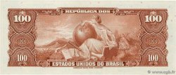 100 Cruzeiros BRASIL  1961 P.170c FDC