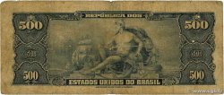 500 Cruzeiros BRAZIL  1962 P.140  G