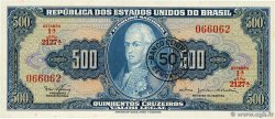 50 Centavos sur 500 Cruzeiros BRASILE  1967 P.186a