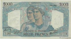 1000 Francs MINERVE ET HERCULE FRANCE  1946 F.41.14 AU