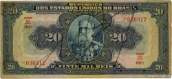 20 Mil Reis BRAZIL  1931 P.048c