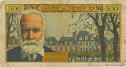 5 NF sur 500 Francs Victor HUGO FRANCIA  1958 F.52.01 RC+