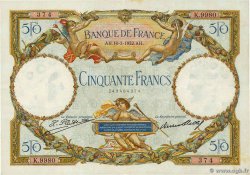 50 Francs LUC OLIVIER MERSON type modifié FRANKREICH  1932 F.16.03 SS