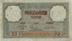 20 Francs MAROC  1941 P.18b TB