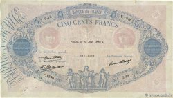 500 Francs BLEU ET ROSE FRANKREICH  1930 F.30.33