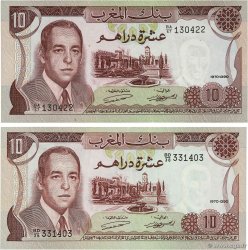 10 Dirhams Lot MOROCCO  1970 P.57a