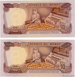 10 Dirhams Lot MAROC  1970 P.57a TTB+