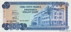 500 Francs BURUNDI  1985 P.30b VZ