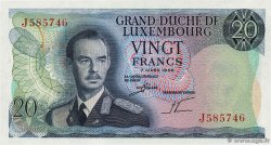 20 Francs LUXEMBOURG  1966 P.54a