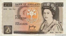 10 Pounds ANGLETERRE  1975 P.379a