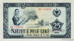 25 Lekë ALBANIE  1964 P.37a