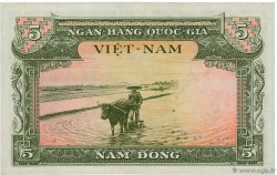 5 Dong VIETNAM DEL SUD  1955 P.02a SPL+