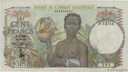 100 Francs FRENCH WEST AFRICA (1895-1958)  1952 P.40