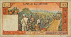10 Dirhams MAROC  1960 P.54a TB