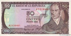 50 Pesos Oro COLOMBIE  1985 P.425a NEUF