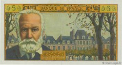 5 Nouveaux Francs VICTOR HUGO FRANCE  1962 F.56.11 SUP+