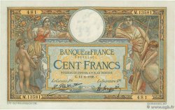 100 Francs LUC OLIVIER MERSON grands cartouches FRANCE  1926 F.24.04 XF+