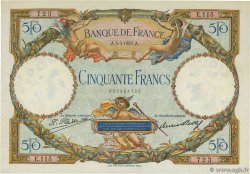 50 Francs LUC OLIVIER MERSON FRANCE  1927 F.15.01 AU-