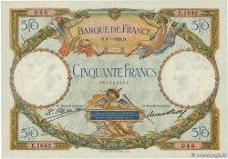 50 Francs LUC OLIVIER MERSON FRANCIA  1928 F.15.02 SPL+