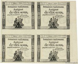 10 Sous Planche FRANCIA  1792 Ass.34a SPL+