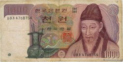 1000 Won CORÉE DU SUD  1983 P.47 B