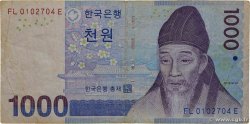 1000 Won CORÉE DU SUD  2007 P.54a B+