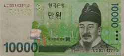 10000 Won COREA DEL SUR  2007 P.56a BC+