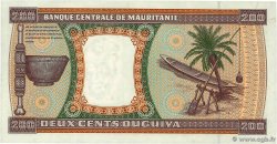 200 Ouguiya Numéro radar MAURITANIA  1999 P.05h q.FDC