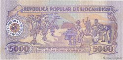 5000 Meticais MOZAMBIQUE  1989 P.133b SPL+