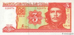 3 Pesos KUBA  2004 P.127a