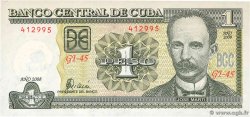 1 Peso CUBA  2008 P.128c UNC-